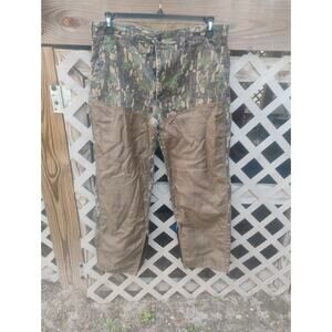 Vtg 90s Winchester Trebark Camo Hunting Brush Pants Double Knee Men’s (32x30)